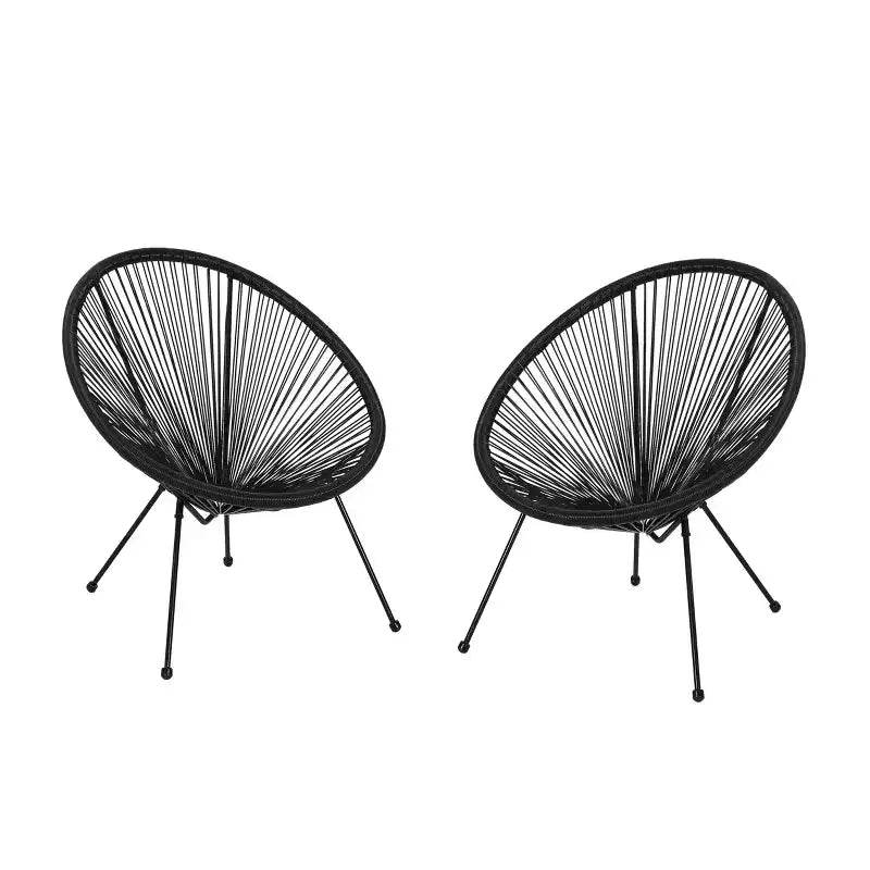Christopher Knight Home Anson sedie a dondolo moderne da esterno (set da 2)