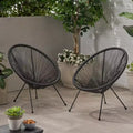 Christopher Knight Home Anson Outdoor Modern Hammock Weave Chairs (Set of 2)