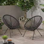 Christopher Knight Home Anson Outdoor Modern Hammock Weave Chairs (Set of 2)