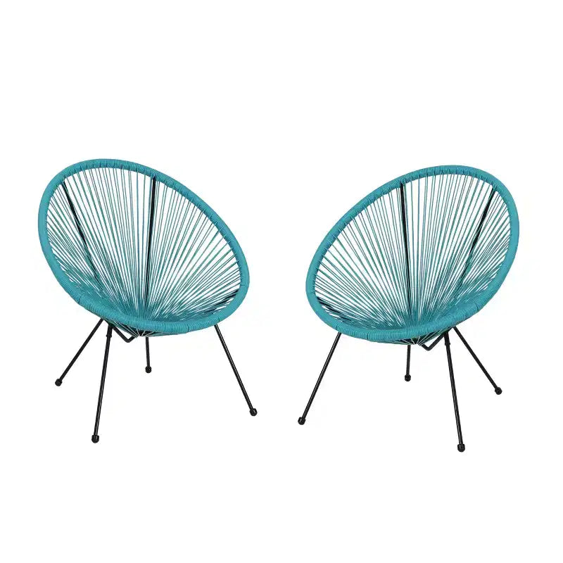 Christopher Knight Home Anson sedie a dondolo moderne da esterno (set da 2)