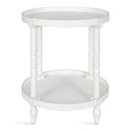 Kate and Laurel Bellport Round Wood Side Table