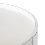 Kate and Laurel Bellport Round Wood Side Table