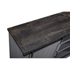 68 inch Rustic Barn Door TV Stand for TVs up to 75 Inches