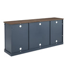 68 inch Rustic Barn Door TV Stand for TVs up to 75 Inches