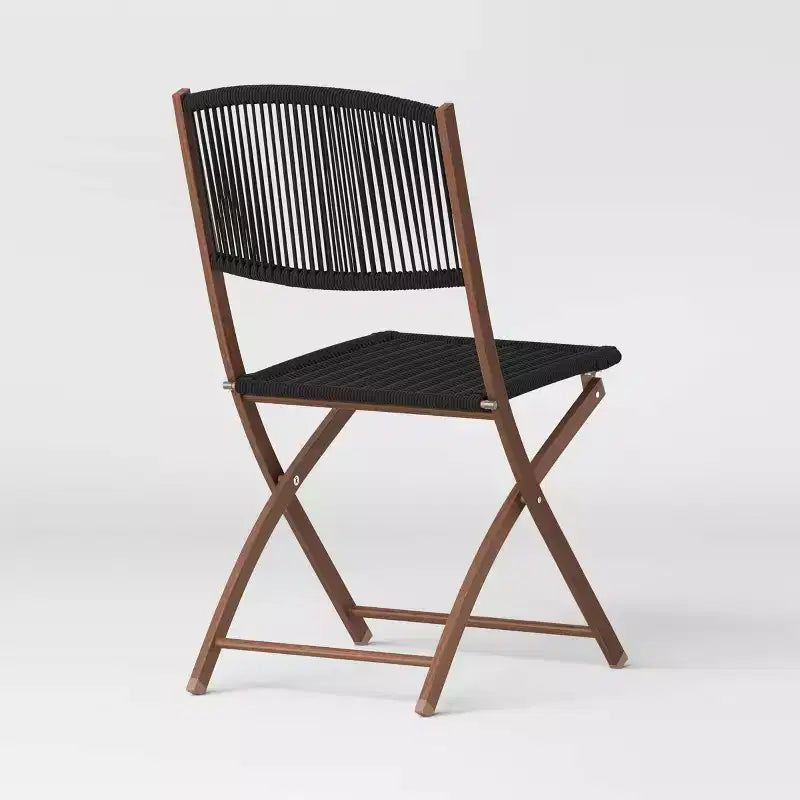 Purcell Patio Folding Chair Black - Threshold