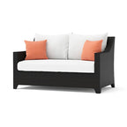 Deco 5 Piece Sunbrella Outdoor Patio Love & Club Fire Set