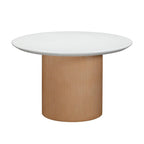 Rose Faux Indoor / Outdoor Round Concrete Dining Table