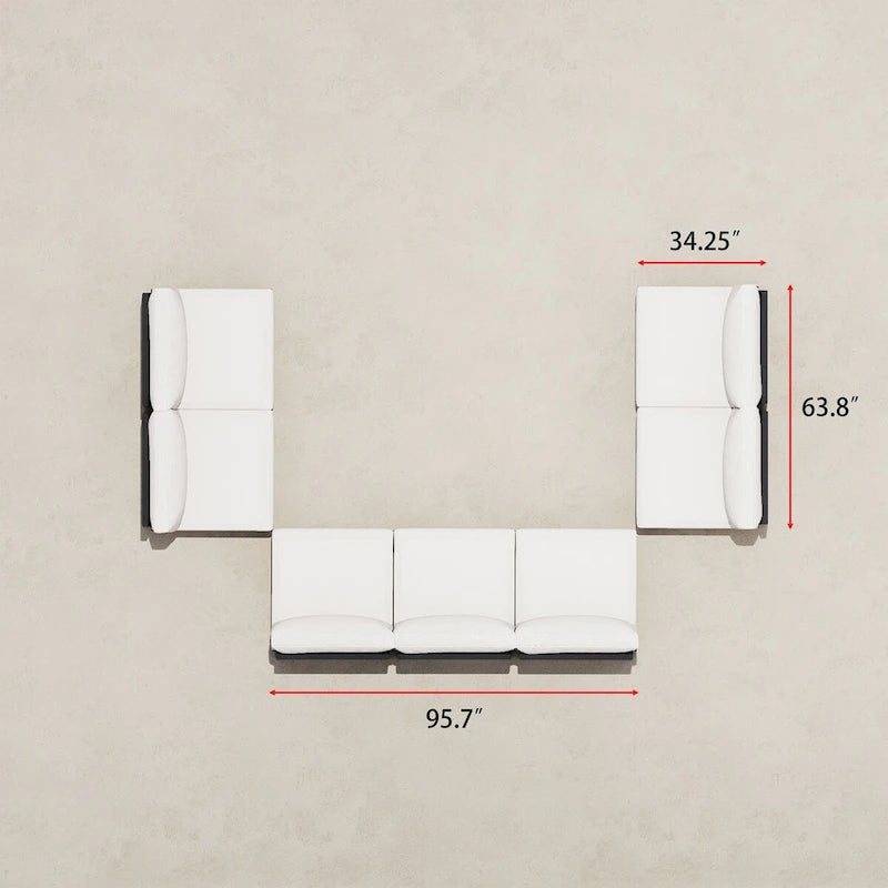 Galway 7pc Multi-Chair Seating Group