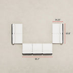 Galway 7pc Multi-Chair Seating Group