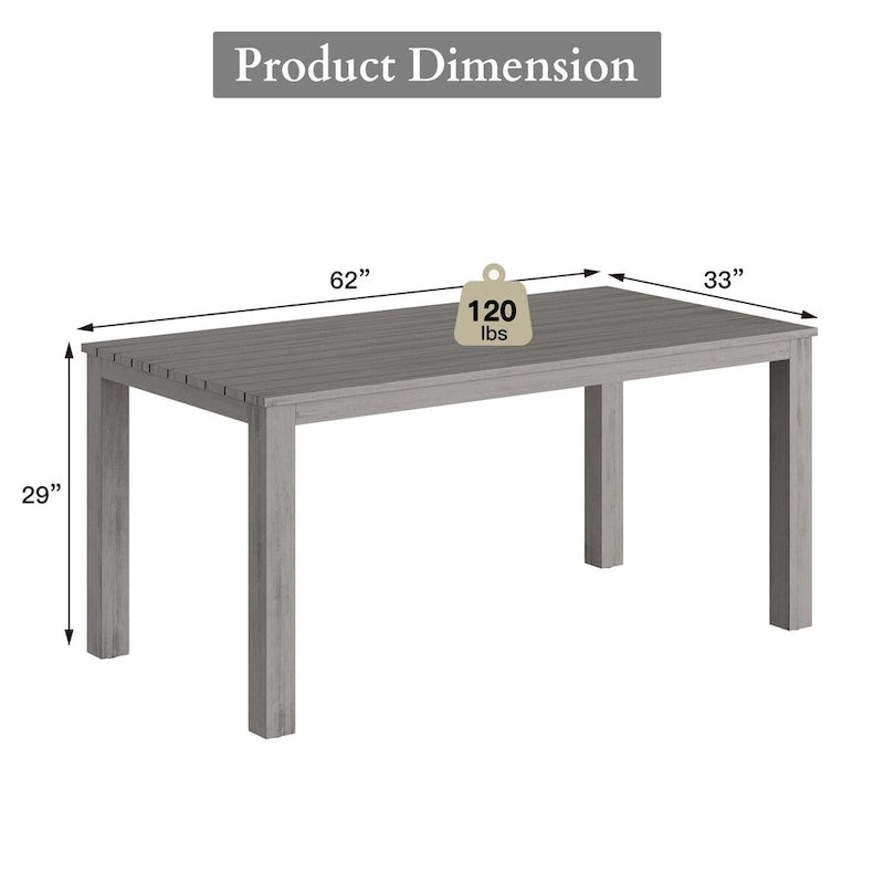 Aluminum Outdoor Dining Tables