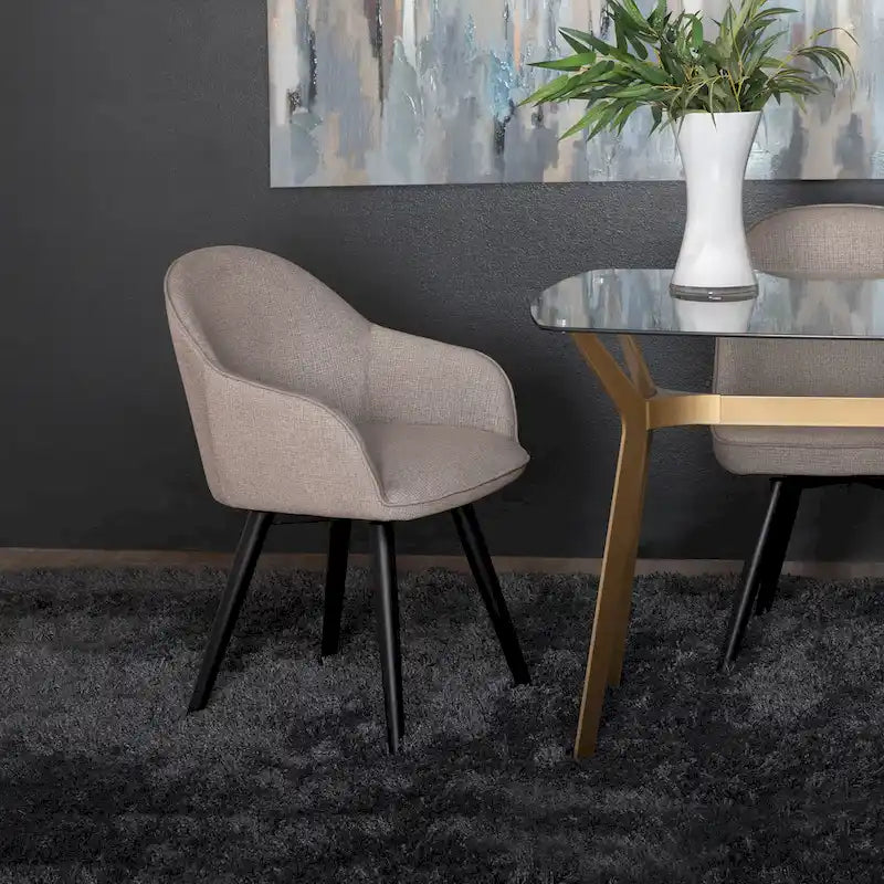 Studio Designs Home Dome Swivel Arm Chair