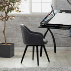 Studio Designs Home Dome Swivel Arm Chair