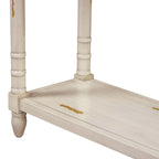 Console Table Sofa Table with Drawers for Entryway