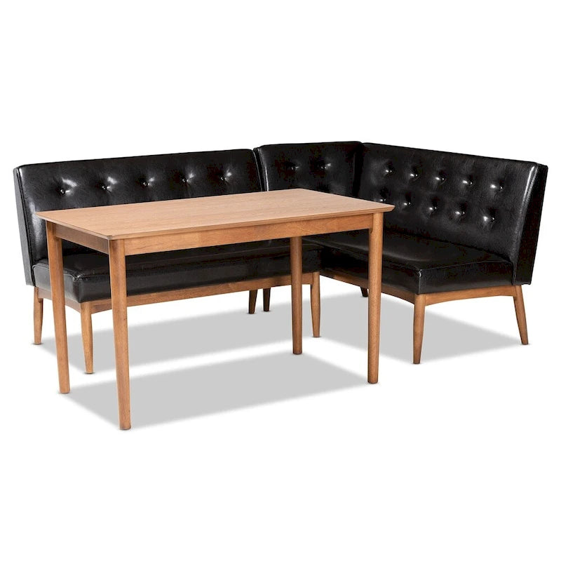 Carson Carrington Isaksbo 3-piece Dining Nook Set