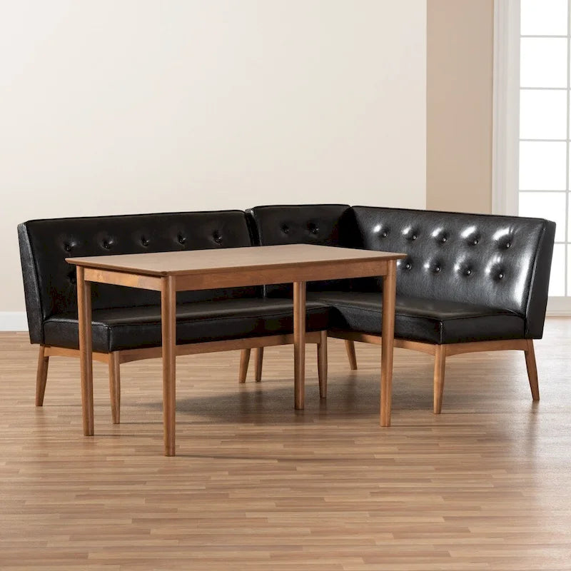 Carson Carrington Isaksbo 3-piece Dining Nook Set