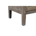 4 Door Wooden Twill Sideboard American Country Vintage Cabinet
