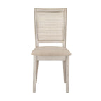 Eleanor Beige Linen Rattan Dining Chairs (Set of 2) by iNSPIRE Q Classic