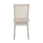 Eleanor Beige Linen Rattan Dining Chairs (Set of 2) by iNSPIRE Q Classic