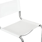 Sedia a sbalzo Mart Stam Breuer Chair Company con struttura cromata (vari colori di ecopelle)