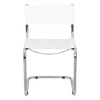 Sedia a sbalzo Mart Stam Breuer Chair Company con struttura cromata (vari colori di ecopelle)