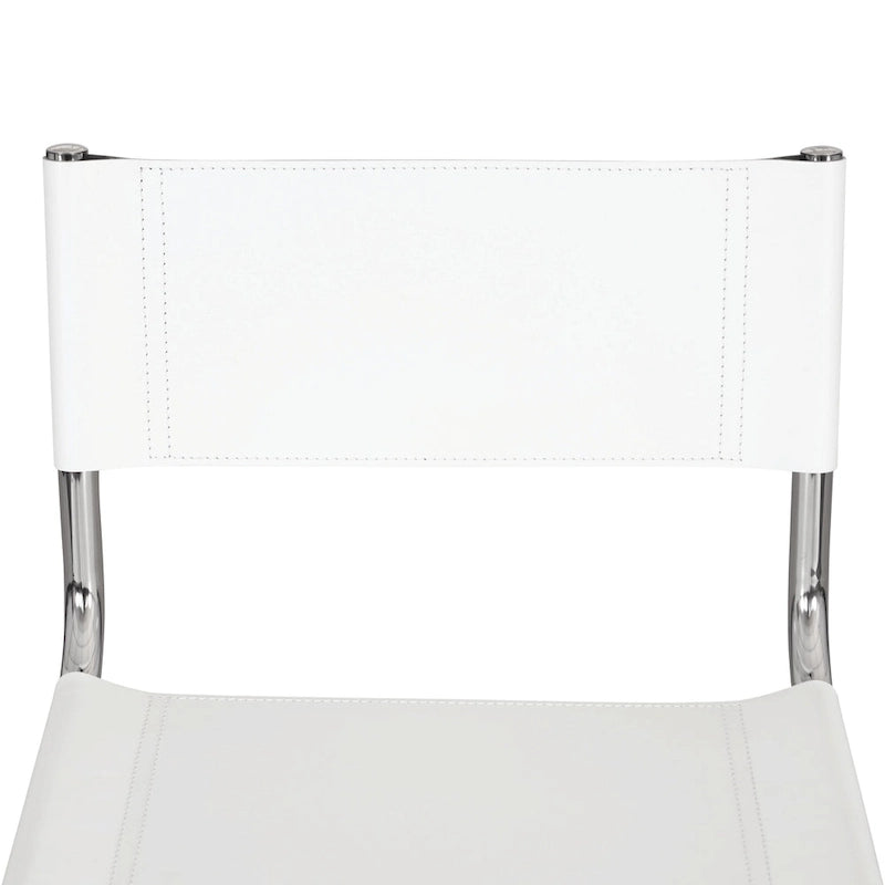 Sedia a sbalzo Mart Stam Breuer Chair Company con struttura cromata (vari colori di ecopelle)