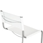 Sedia a sbalzo Mart Stam Breuer Chair Company con struttura cromata (vari colori di ecopelle)