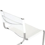 Sedia a sbalzo Mart Stam Breuer Chair Company con struttura cromata (vari colori di ecopelle)