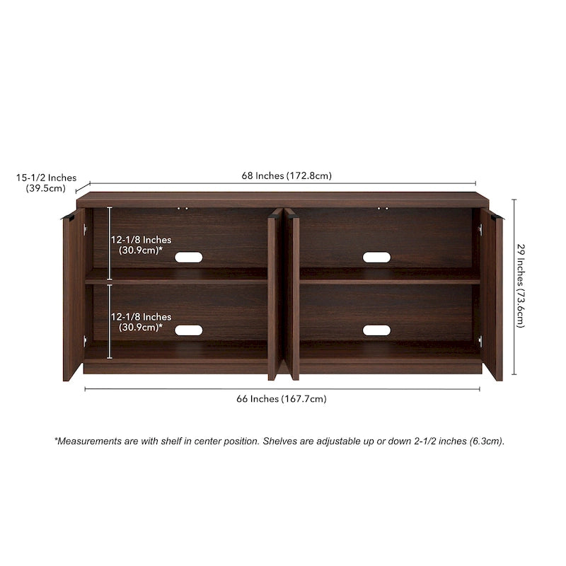 Mansfield 68 Wide Rectangular Buffet Table - 68 Wide