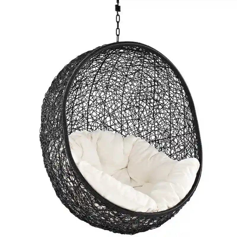 Encase Suspension Series Rattan Outdoor Wicker Patio Swing Chair
