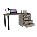 Writing Desk for Office,Living Room ,Apartment, Light Gray