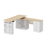 63W Versatile Standing Desk Aesthetic with Height Customization Table