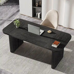 63 Computer Desk for Home Office, Simple Rectangular Writing Table for Study Room Bedroom