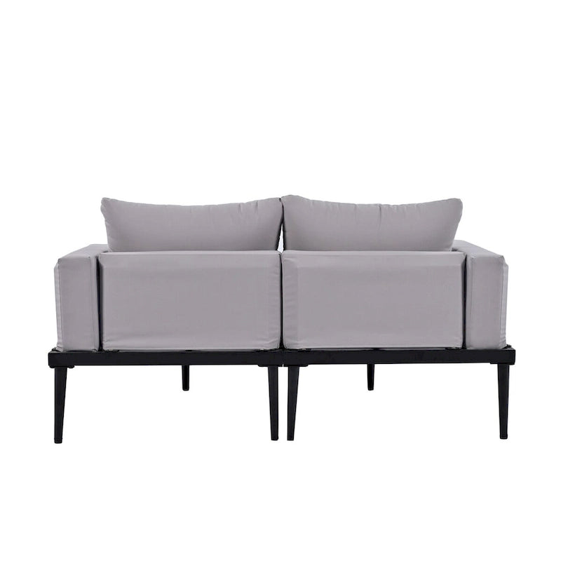 Nestfair 2 in 1 Outdoor Daybed with Cushions and Pillows