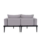 Nestfair 2 in 1 Outdoor Daybed with Cushions and Pillows