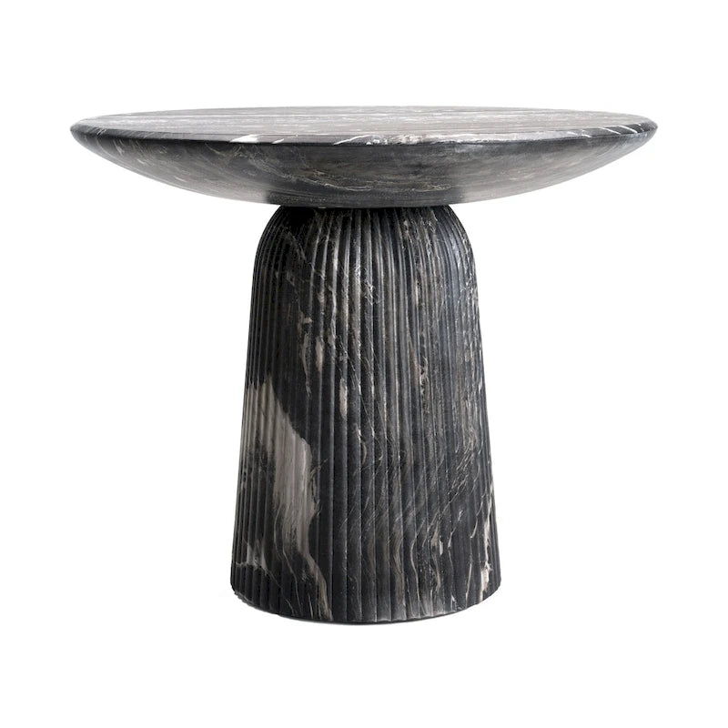 Studio London Faux Travertine Bistro Table Maddox Concrete Patio Table