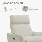 Merlin Power Swivel Glider Rocker Recliner Nursing Chair Recliner