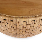 Captiva Round Rattan Drum Coffee Table