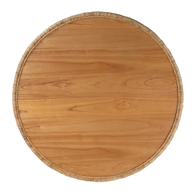 Captiva Round Rattan Drum Coffee Table