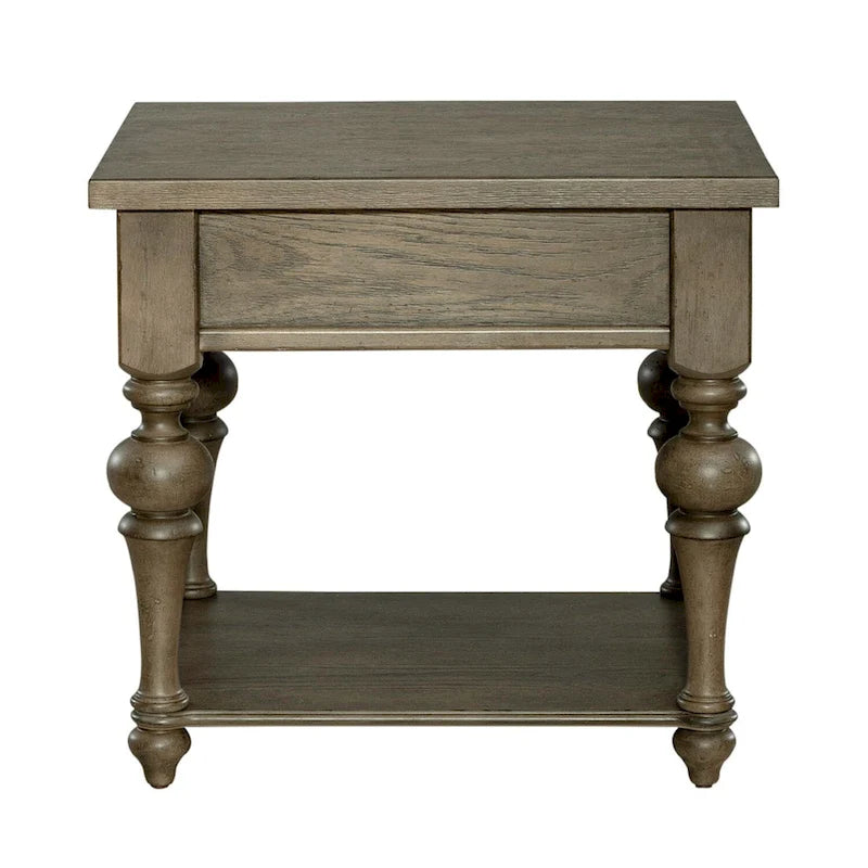 Americana Farmhouse Dusty Taupe 3 Piece Cocktail Table Set