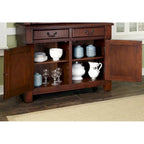 Aspen Rustic Cherry Buffet by Homestyles