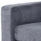 82 Inch Sofa, Comfy Sofa Couch Extra Deep Seats, Corduroy Couch for Living Room Loveseat Removable Sofa Cover Cushions