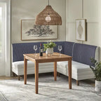 Lifestorey Phillips Upholstered Corner Seat