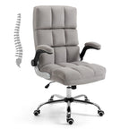 AVAWING Velvet Office Chair Executive Computer Desk Chair