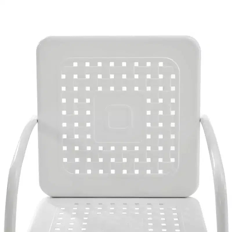 Crosley 2pk Bates Outdoor Metal Armchair Set
