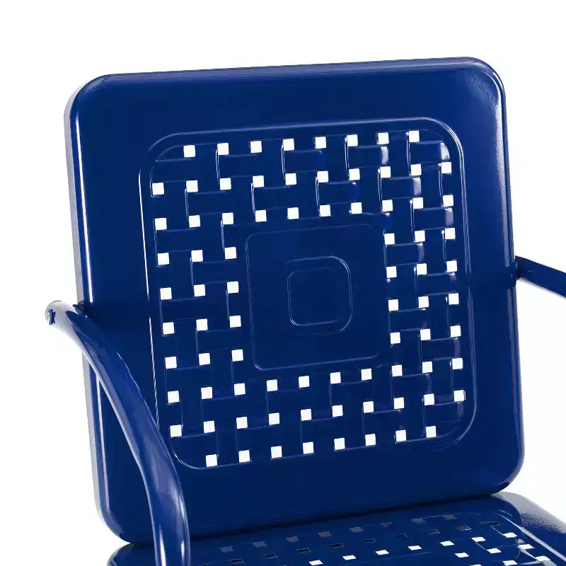 Crosley 2pk Bates Outdoor Metal Armchair Set
