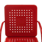 Crosley 2pk Bates Outdoor Metal Armchair Set