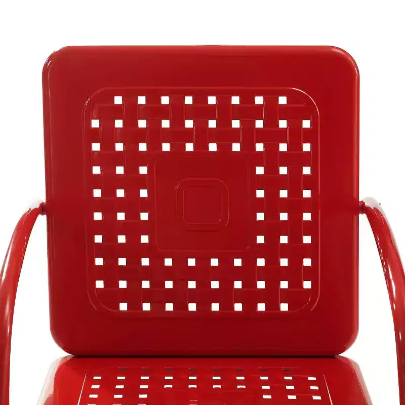Crosley 2pk Bates Outdoor Metal Armchair Set