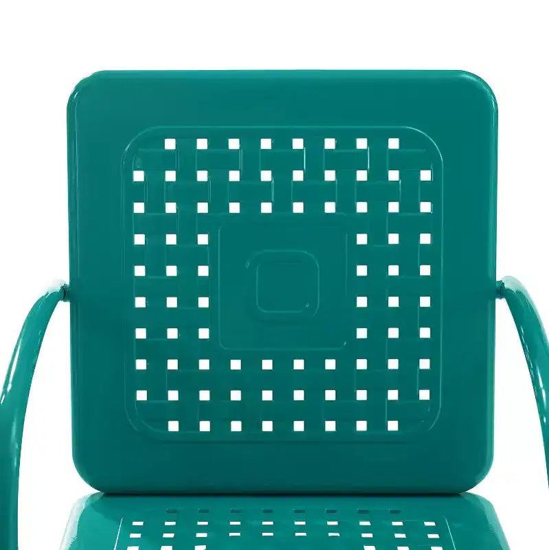 Crosley 2pk Bates Outdoor Metal Armchair Set
