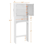 Yaheetech Bathroom Space Saving Organizer Over-the -Toilet