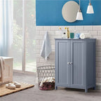 Yaheetech Floor Cabinet with 2 Doors, 2 Adjustable Shelves